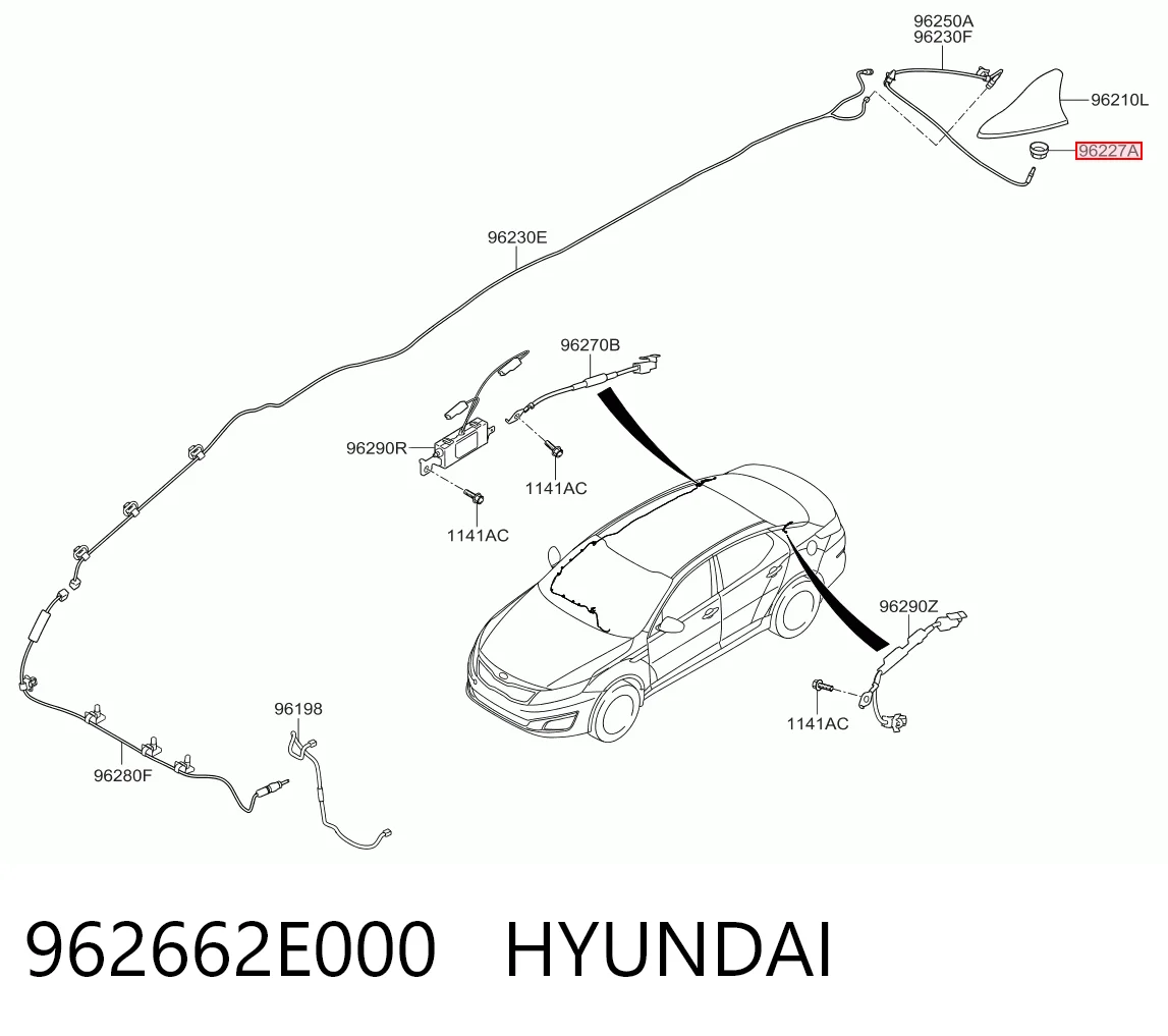 962662E000 Hyundai/Kia 