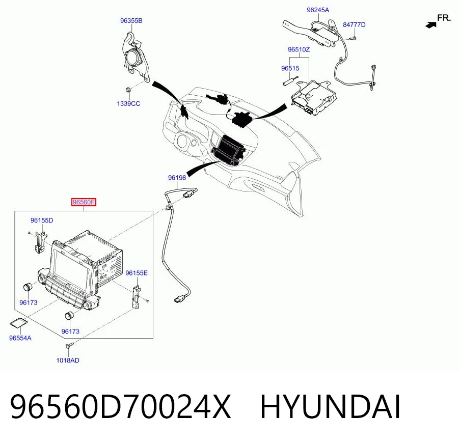 96560D70024X Hyundai/Kia