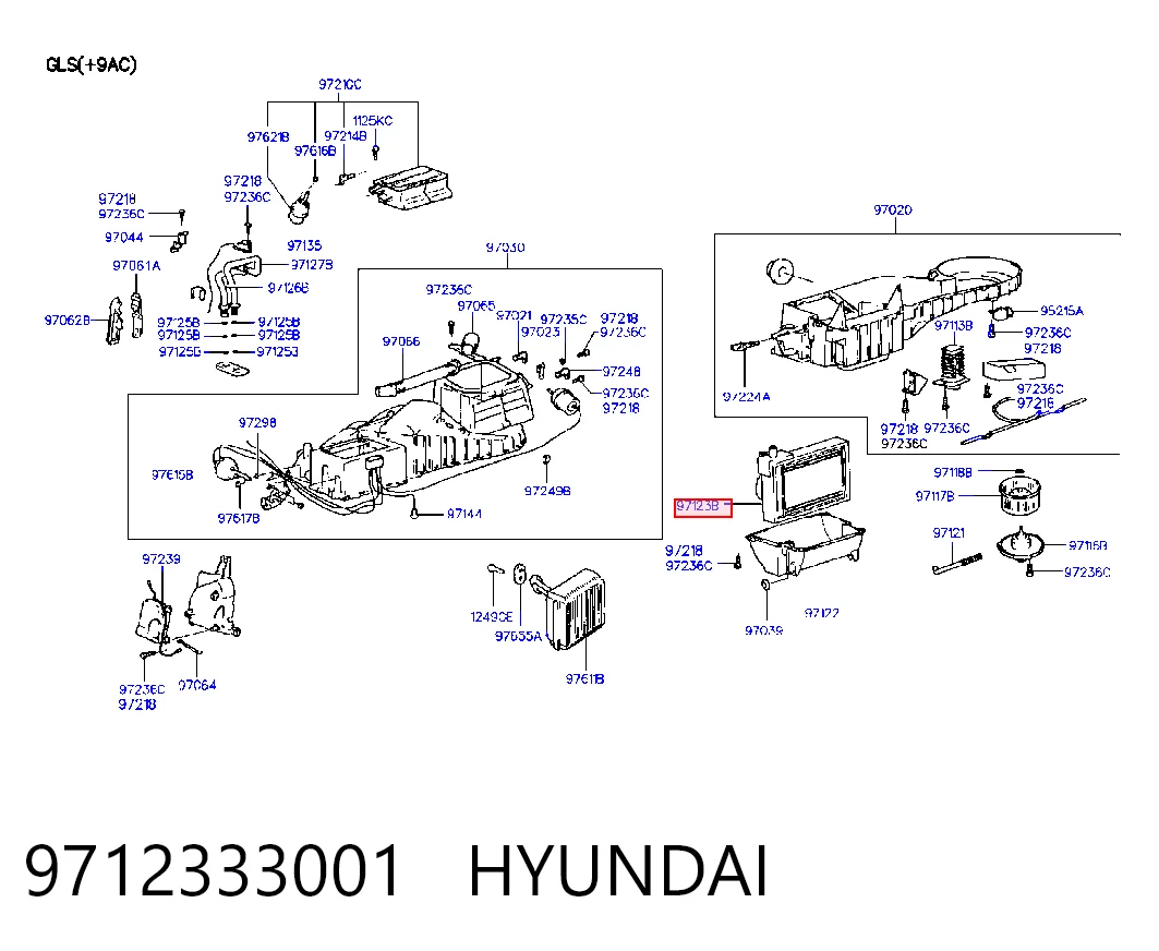 9712333001 Hyundai/Kia