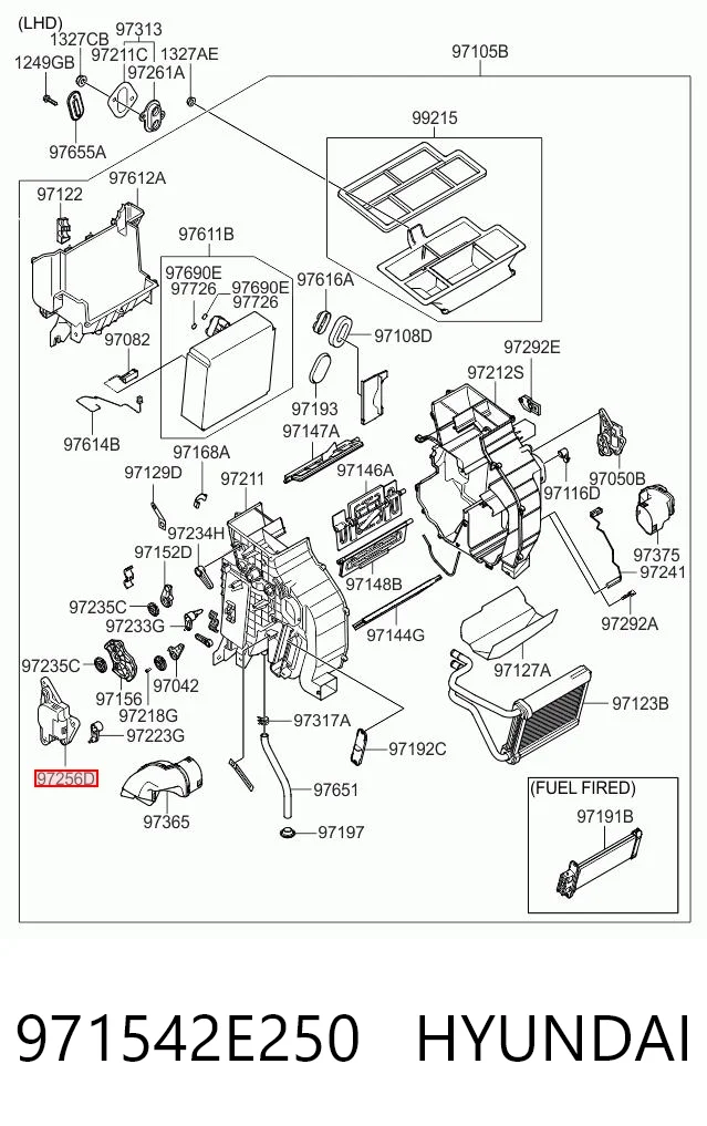 971542E250 Hyundai/Kia