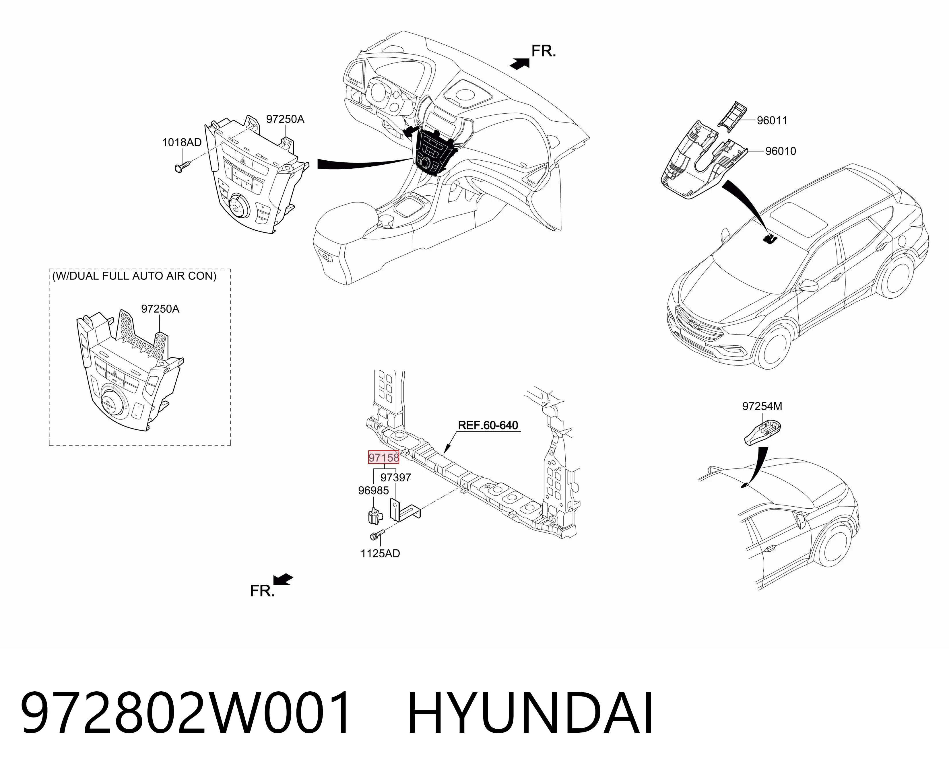 972802W001 Hyundai/Kia
