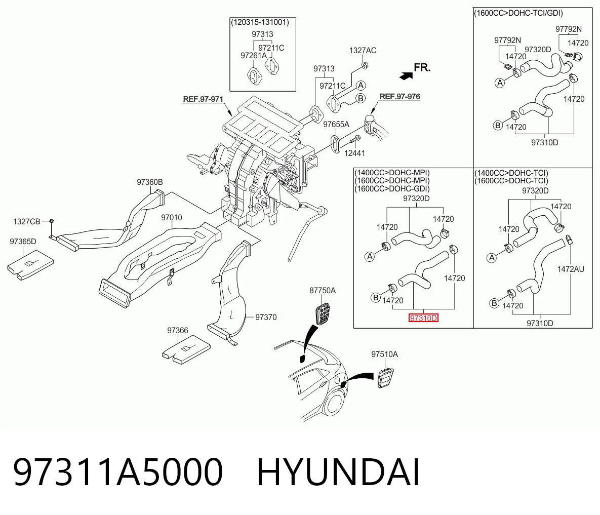 97311A5000 Hyundai/Kia