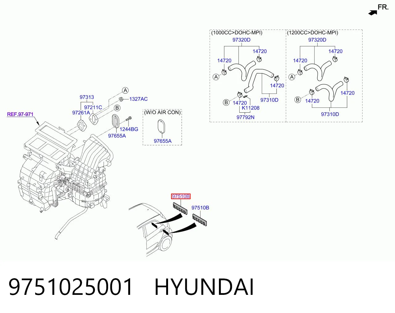 9751025001 Hyundai/Kia
