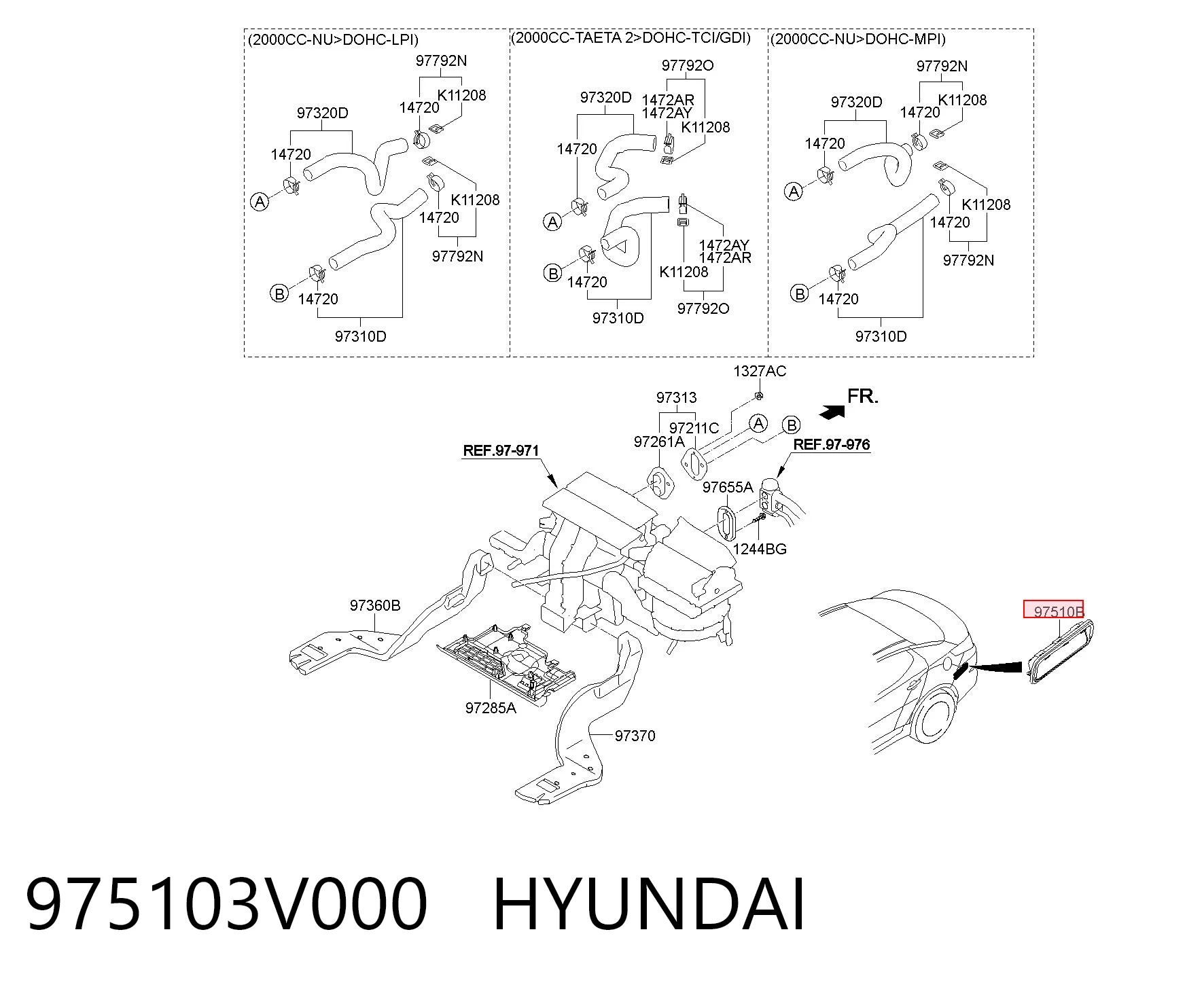 975103V000 Hyundai/Kia