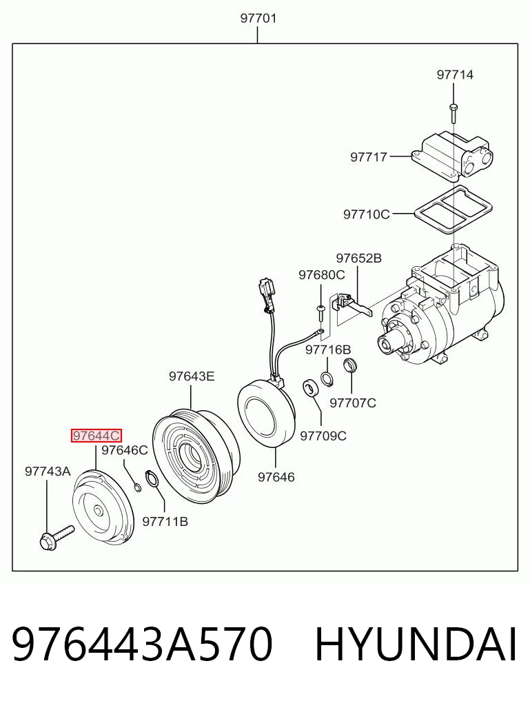 976443A570 Hyundai/Kia