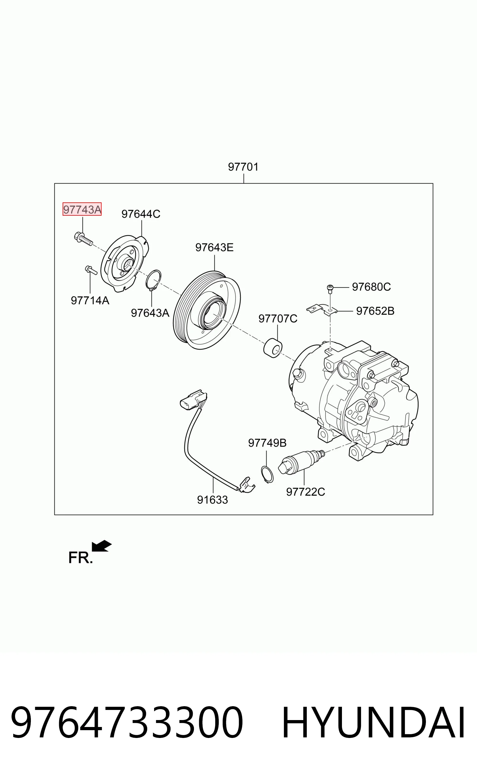 9764733300 Hyundai/Kia