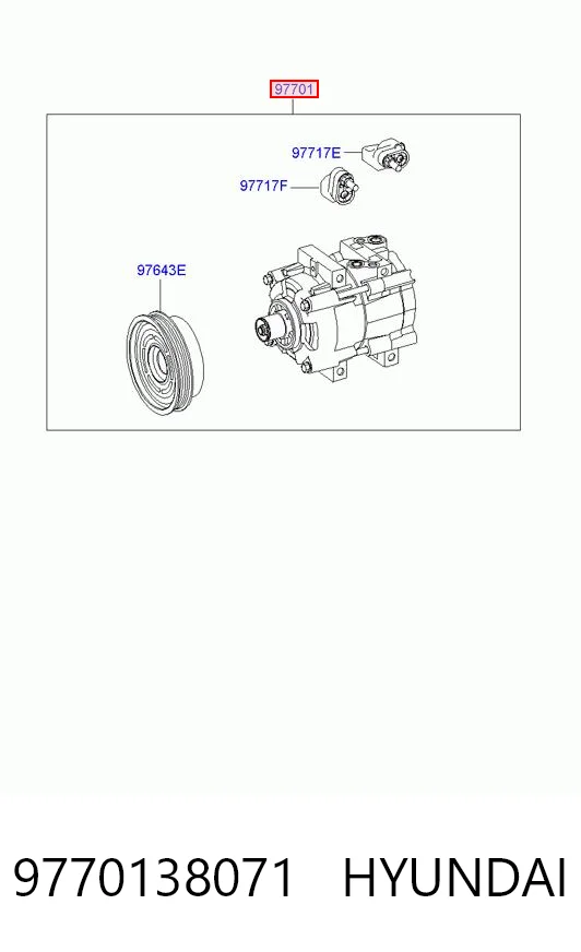 9770138071 Hyundai/Kia