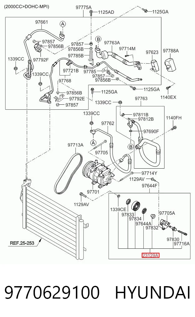 9770629100 Hyundai/Kia