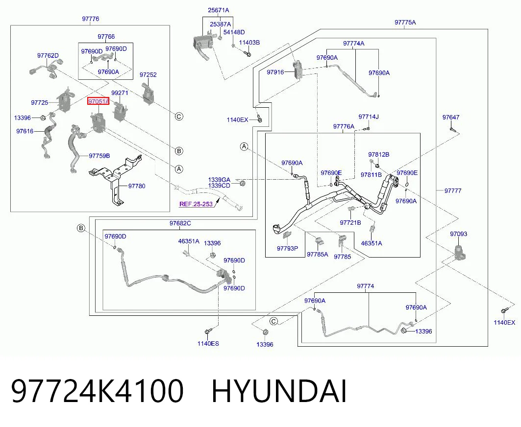 97724K4100 Hyundai/Kia