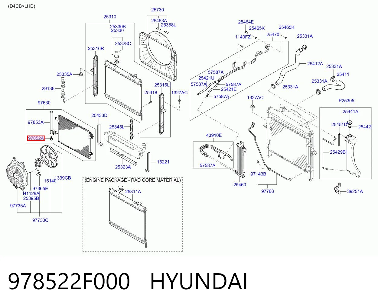 978522F000 Hyundai/Kia