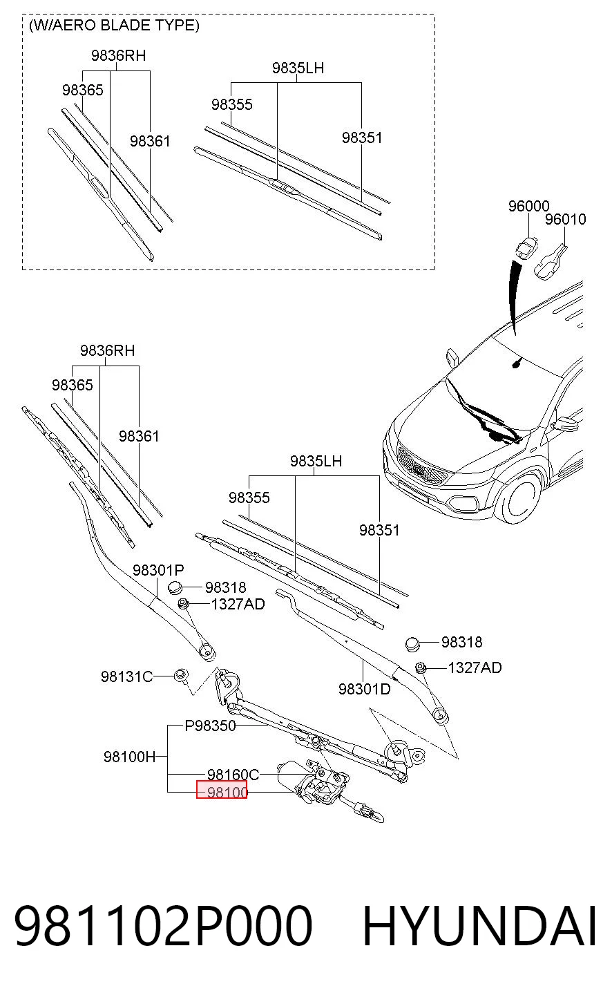 981102P000 Hyundai/Kia