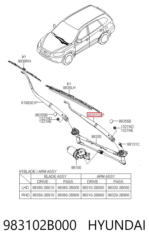 983102B000 Hyundai/Kia