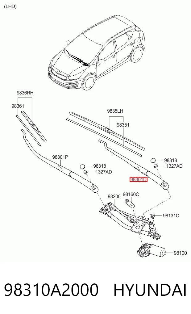 98310A2000 Hyundai/Kia