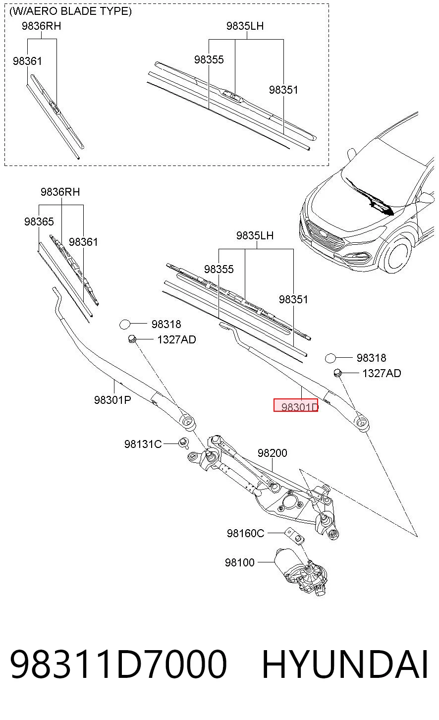 98311D7000 Hyundai/Kia