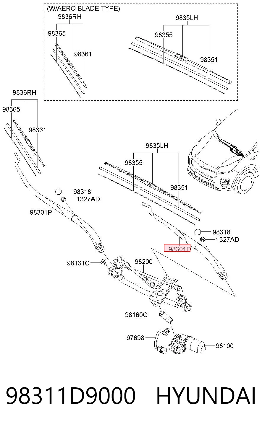 98311D9000 Hyundai/Kia