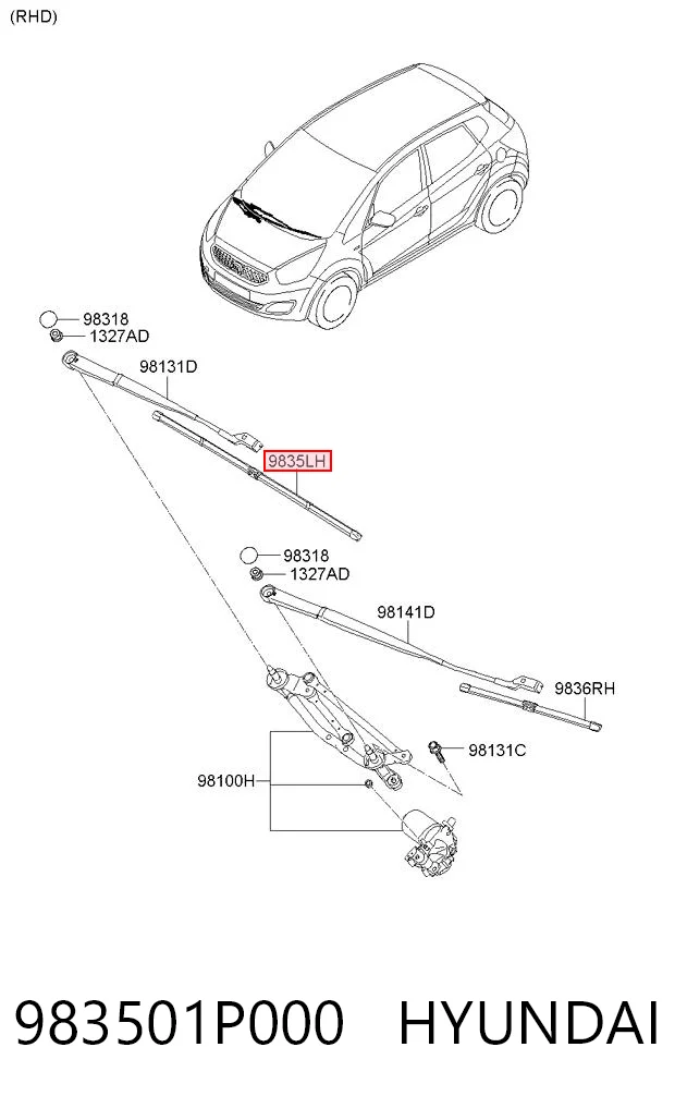 983501P000 Hyundai/Kia