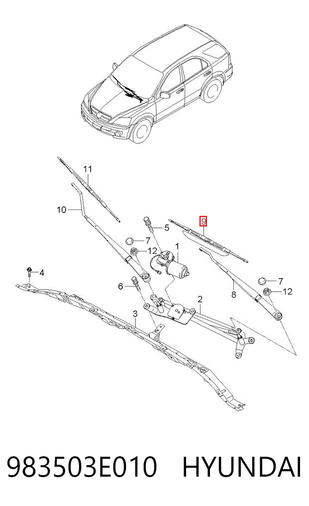 983503E010 Hyundai/Kia