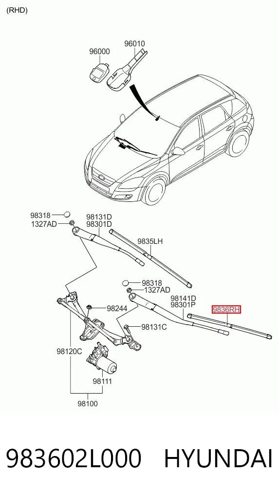 983602L000 Hyundai/Kia