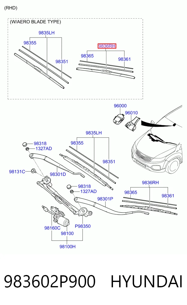 983602P900 Hyundai/Kia