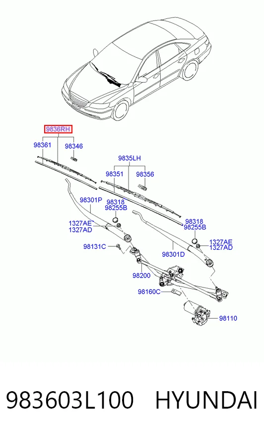 Compre Limpa-pára-brisas do pára-brisas, kit de 2 un. Audi A4 