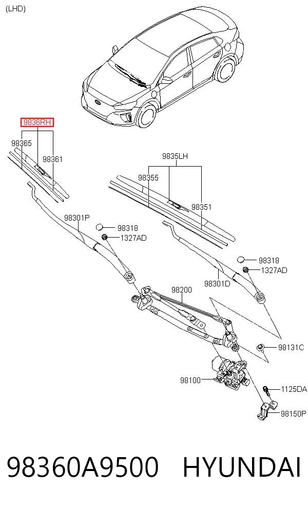 98360A9500 Hyundai/Kia