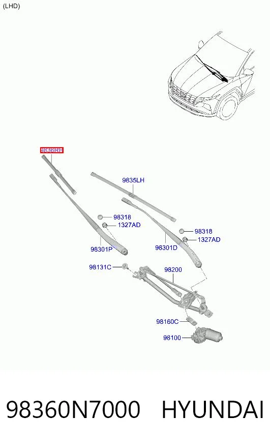 98360N7000 Hyundai/Kia