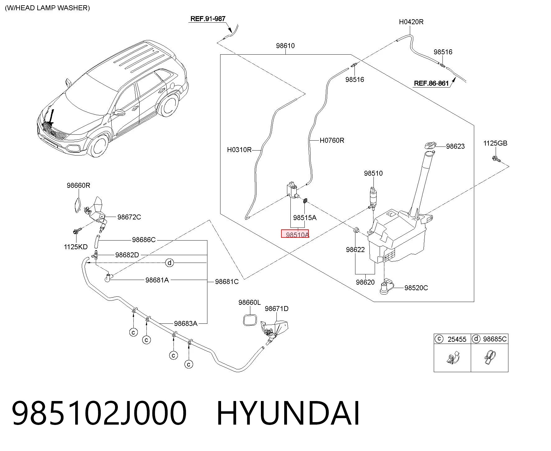 985102J000 Hyundai/Kia
