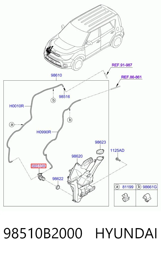 98510B2000 Hyundai/Kia