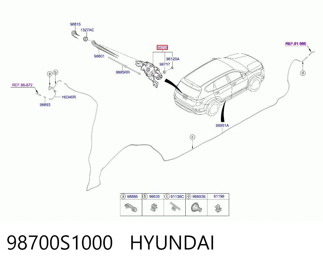 98700S1000 Hyundai/Kia