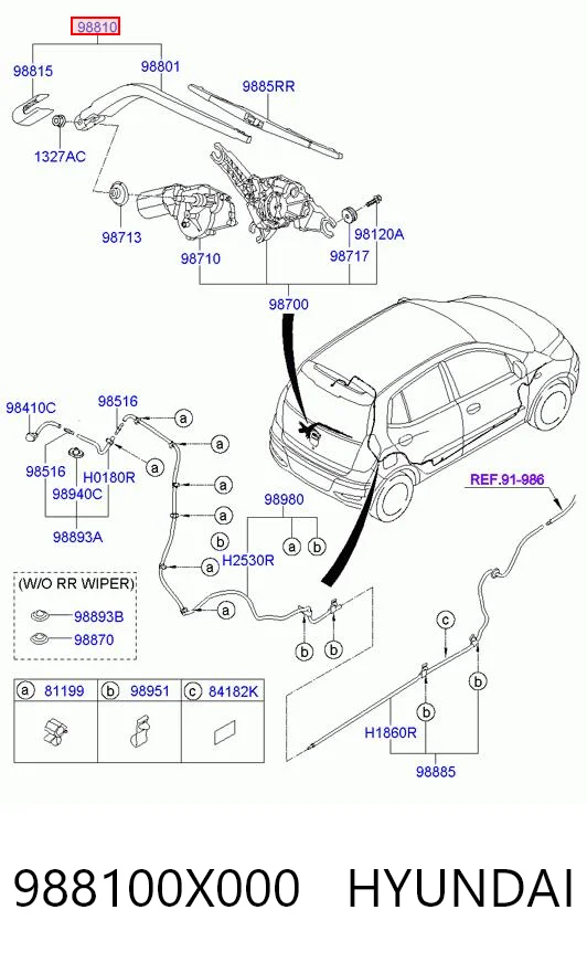 988100X000 Hyundai/Kia