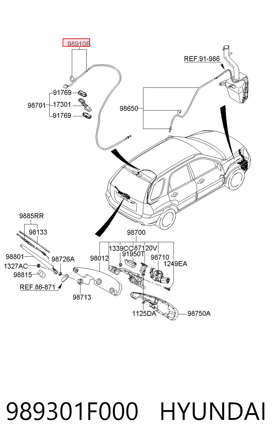 989301F000 Hyundai/Kia