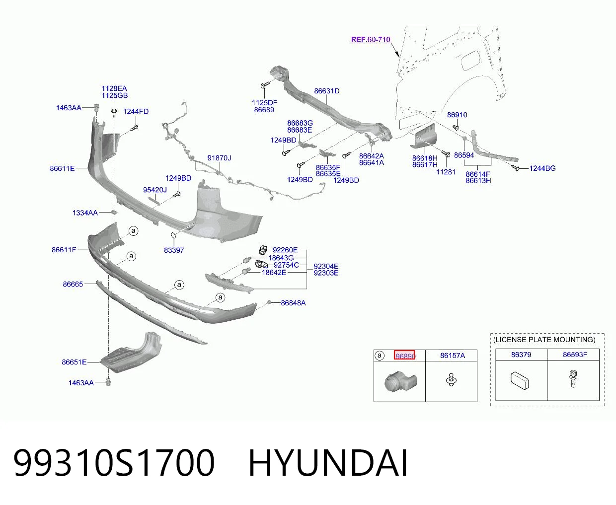 99310S1700 Hyundai/Kia 