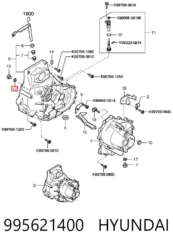 995621400 Hyundai/Kia