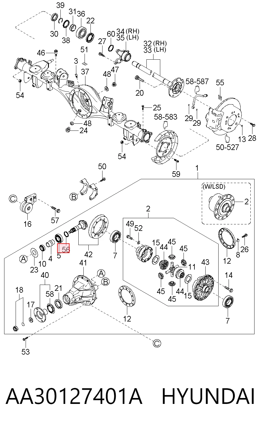 AA30127401A Hyundai/Kia