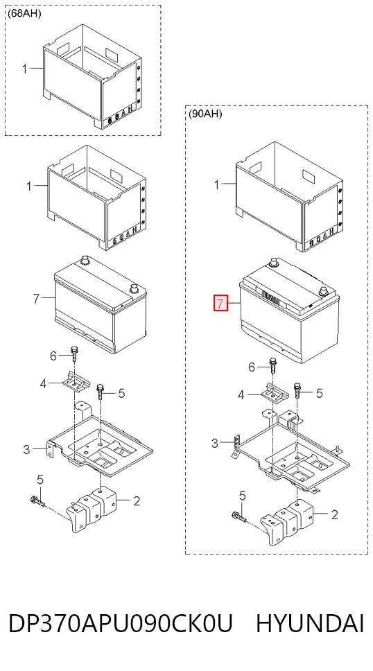 DP370APU090CK0U Hyundai/Kia