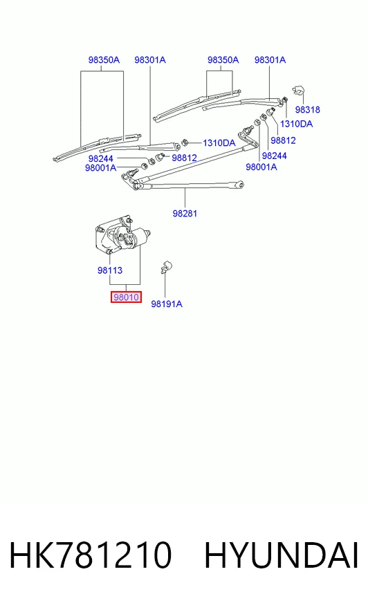 HK781210 Hyundai/Kia