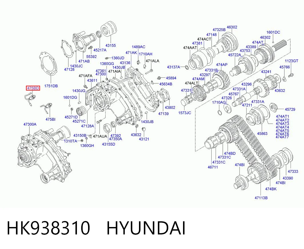 HK938310 Hyundai/Kia