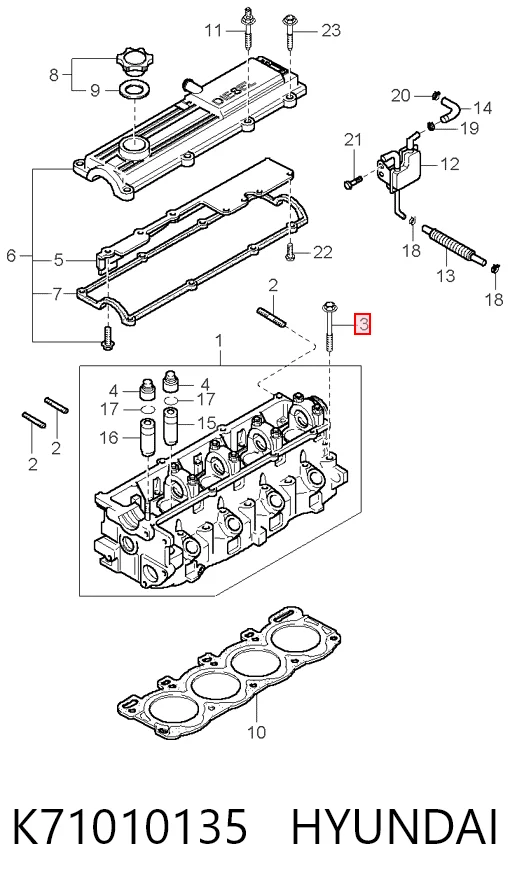 K71010135 Hyundai/Kia