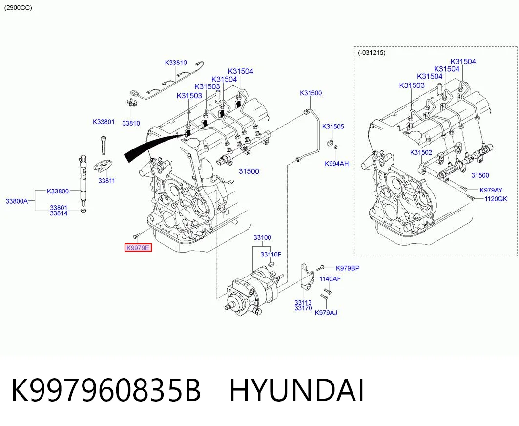 K997960835B Hyundai/Kia