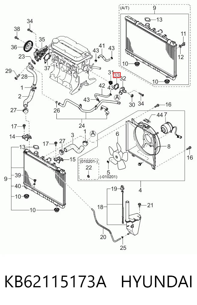 KB62115173A Hyundai/Kia