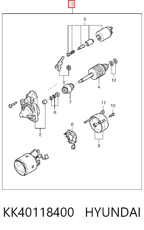 Motor de arranco Mitsubishi M001T71811 preço, a partir de 61,29 USD
