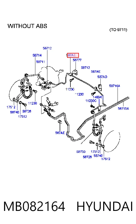 MB082164 Hyundai/Kia