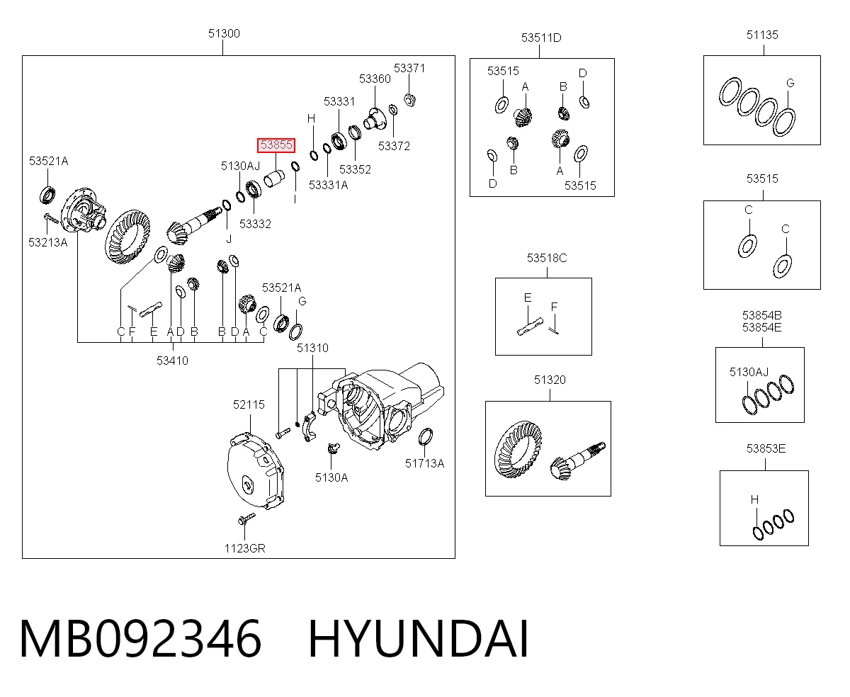MB092346 Hyundai/Kia