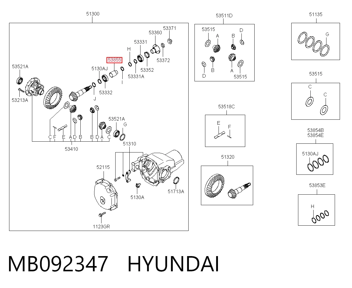 MB092347 Hyundai/Kia