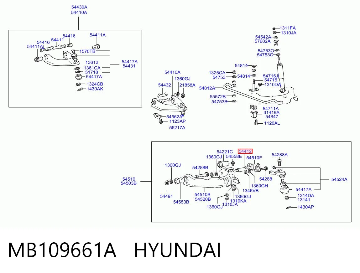 MB109661A Hyundai/Kia
