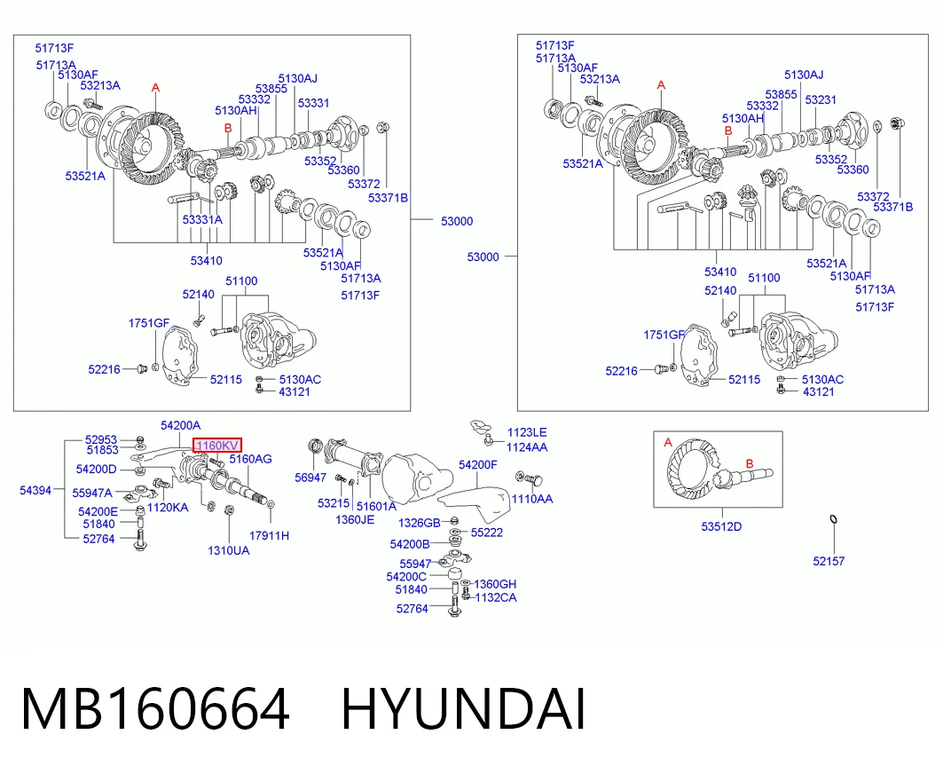 MB160664 Hyundai/Kia