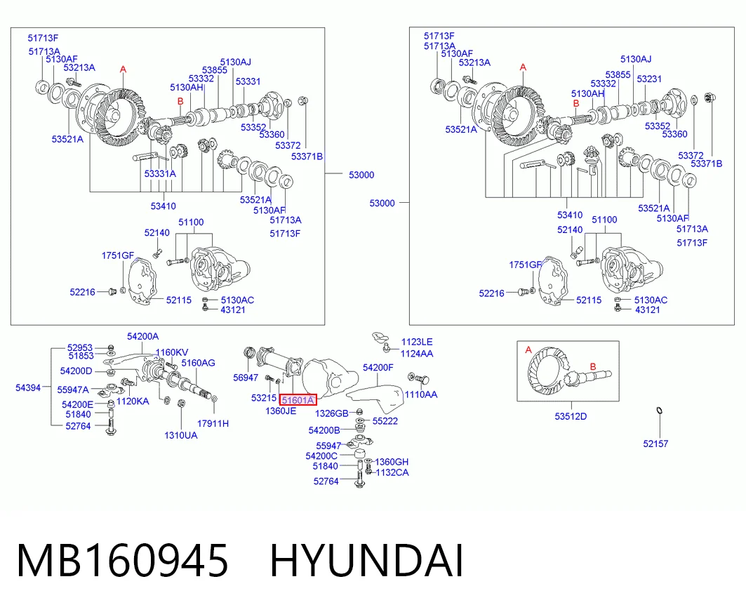 MB160945 Hyundai/Kia