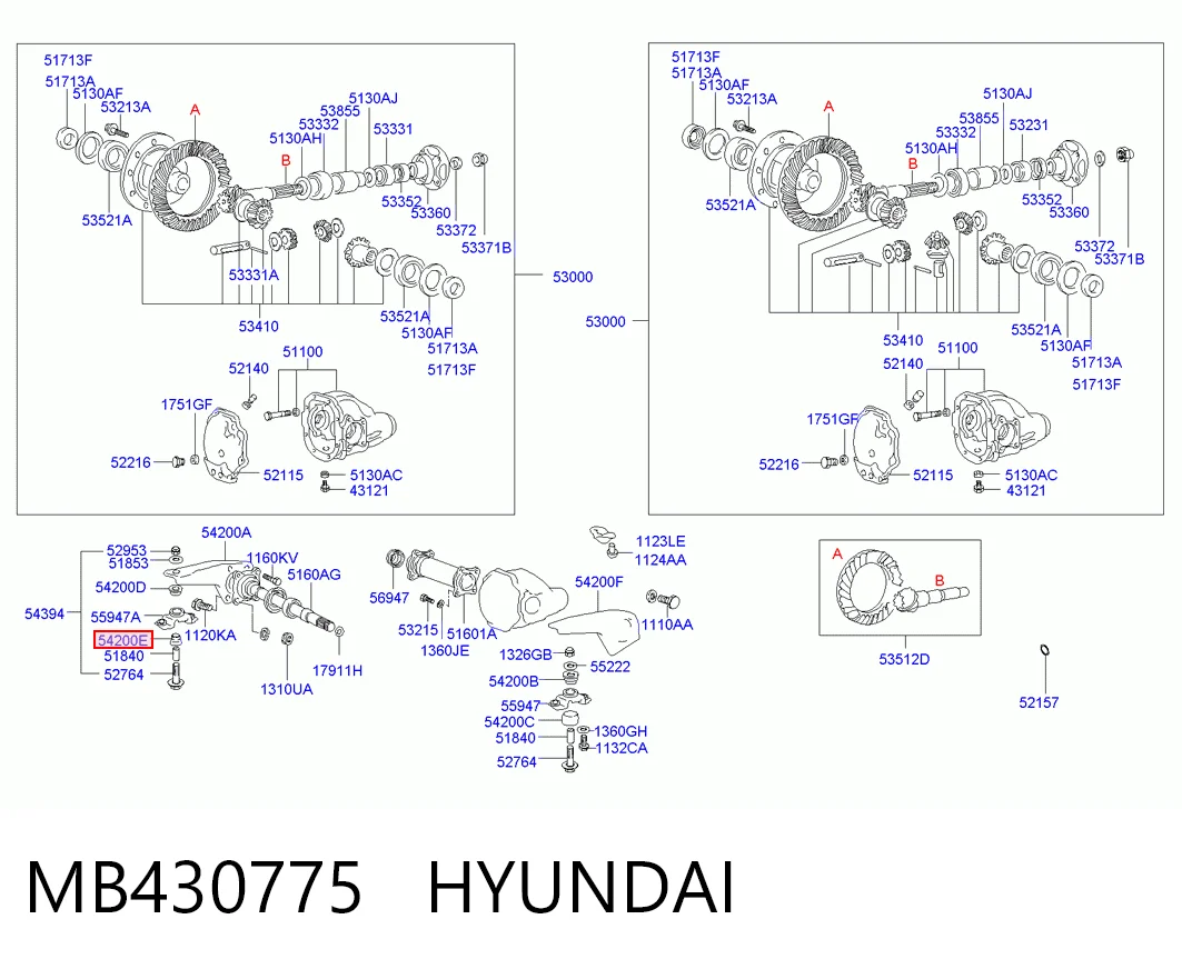 MB430775 Hyundai/Kia