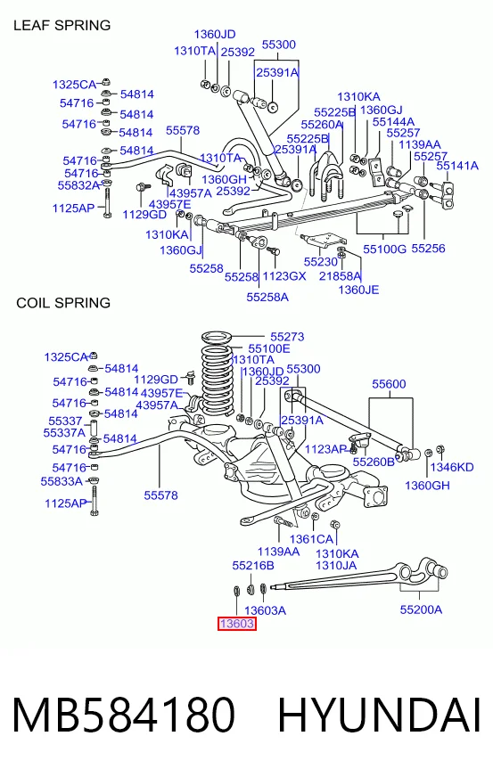 MB584180 Hyundai/Kia