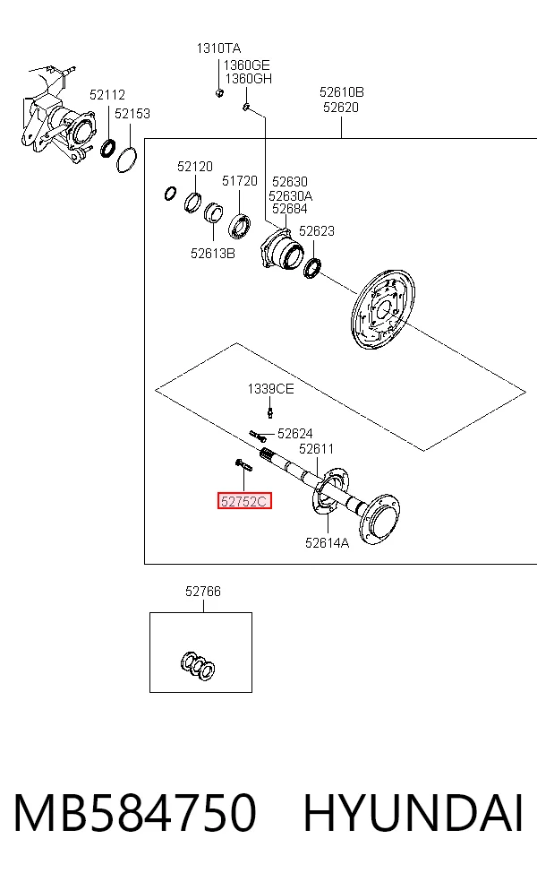 MB584750 Hyundai/Kia